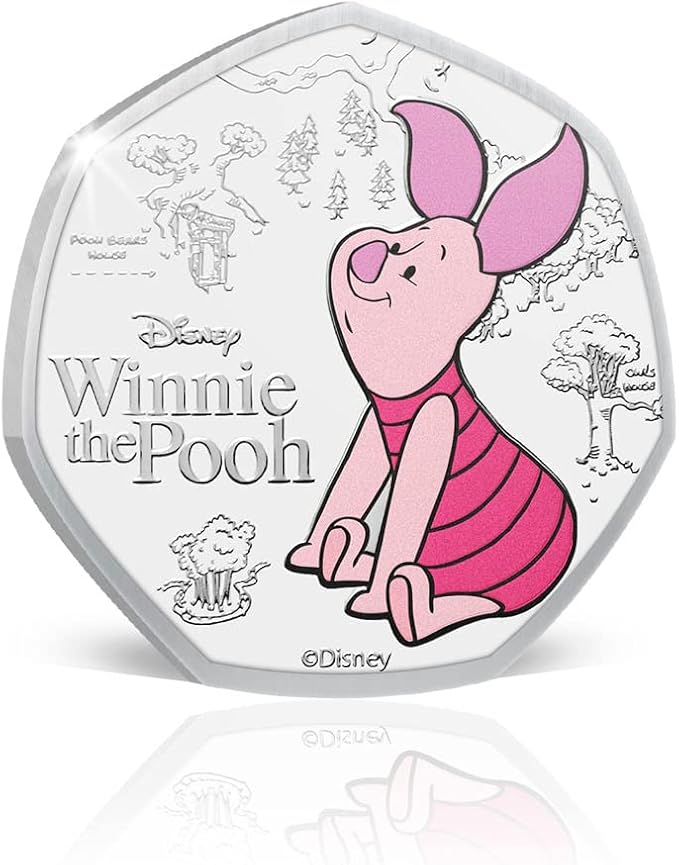 Winnie the pooh Piglet 50p