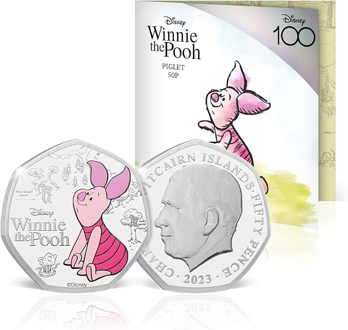 Winnie the pooh Piglet 50p