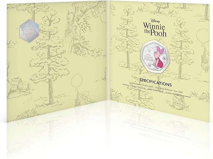 Winnie the pooh Piglet 50p