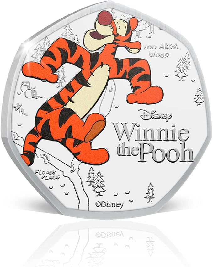 Winnie the pooh Tigger 50p