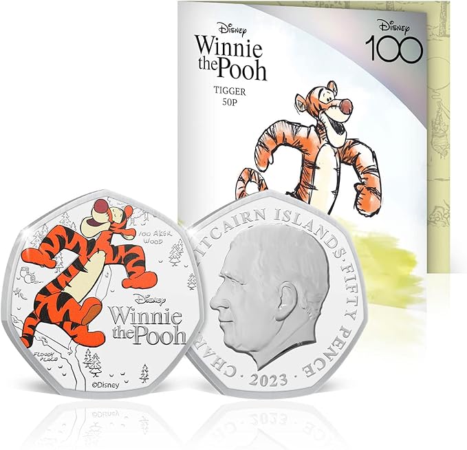 Winnie the pooh Tigger 50p