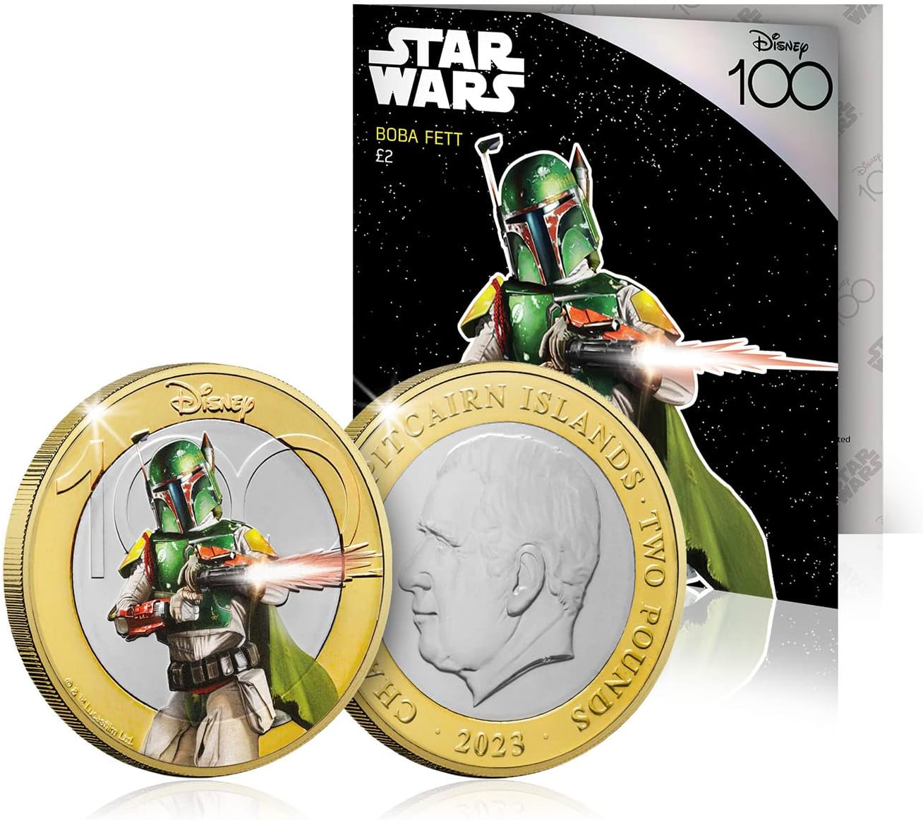 Star Wars Boba Fett  Coin