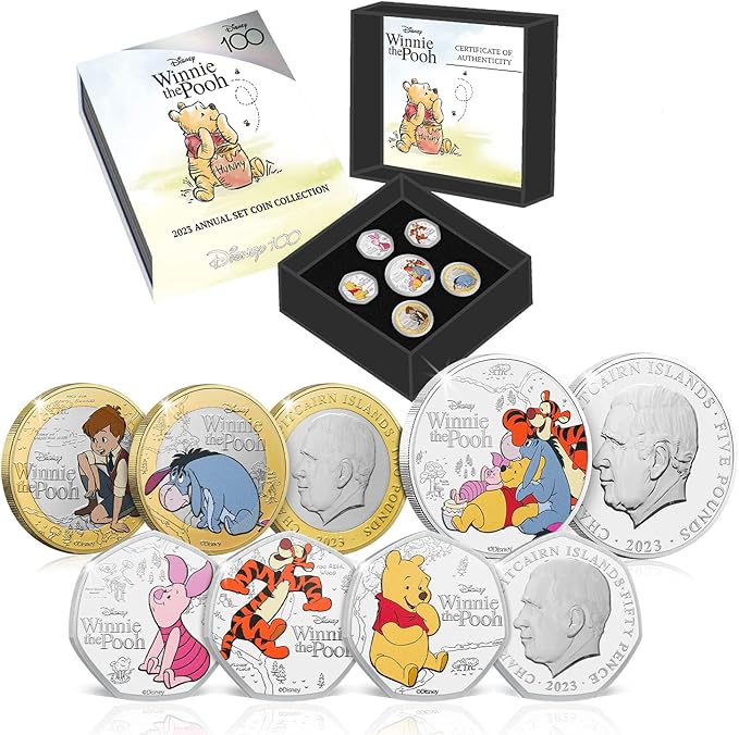 Winnie the Pooh commemorative coin set