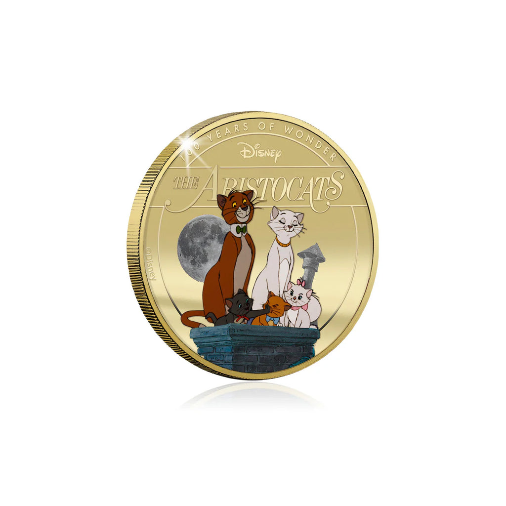 Aristocats gold plated 44mm