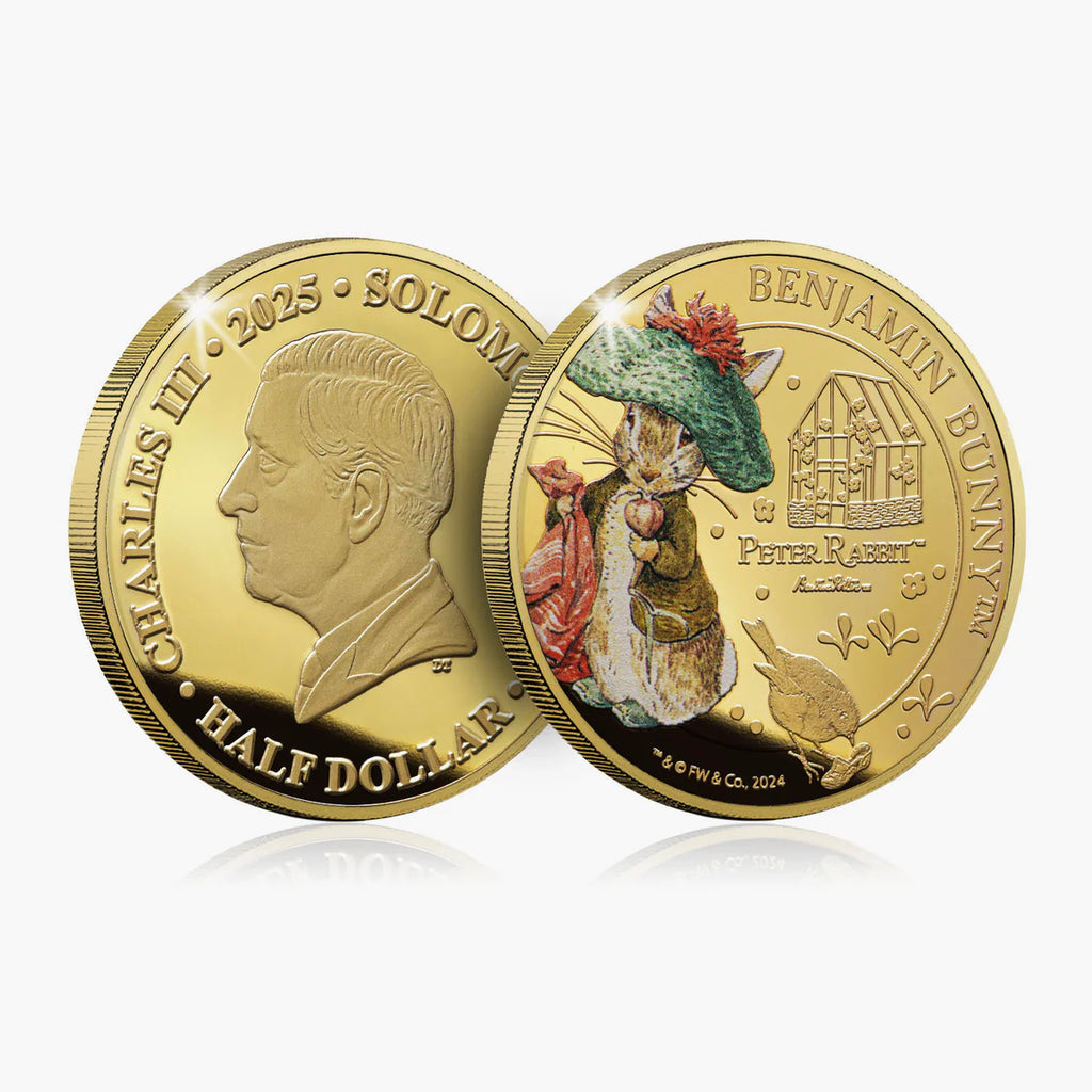 Whiskers and Tales Peter Rabbit Complete Coin Collection