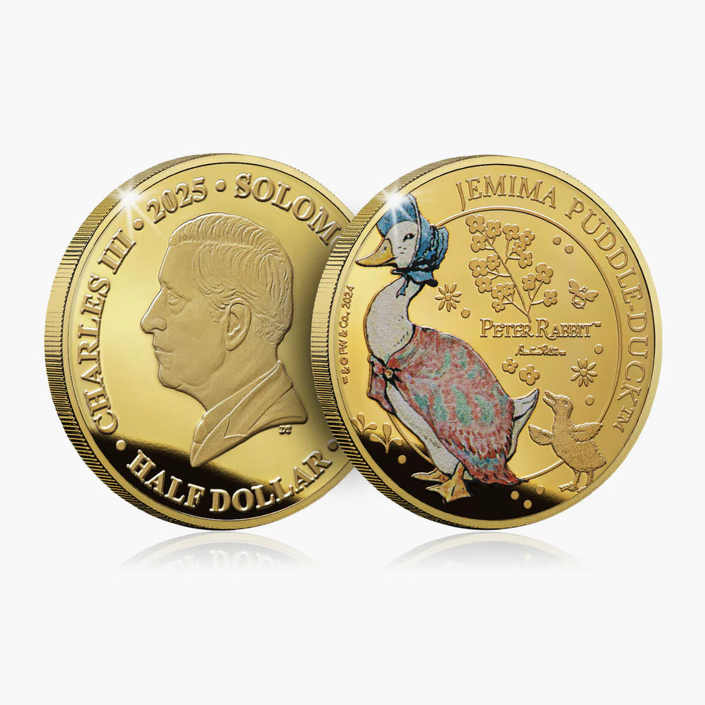 Whiskers and Tales Peter Rabbit Complete Coin Collection