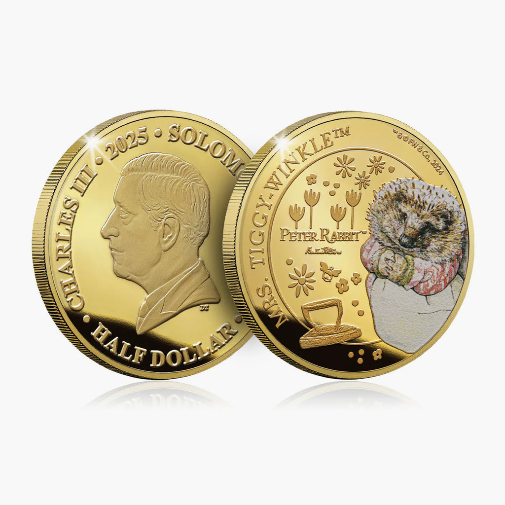 Whiskers and Tales Peter Rabbit Complete Coin Collection