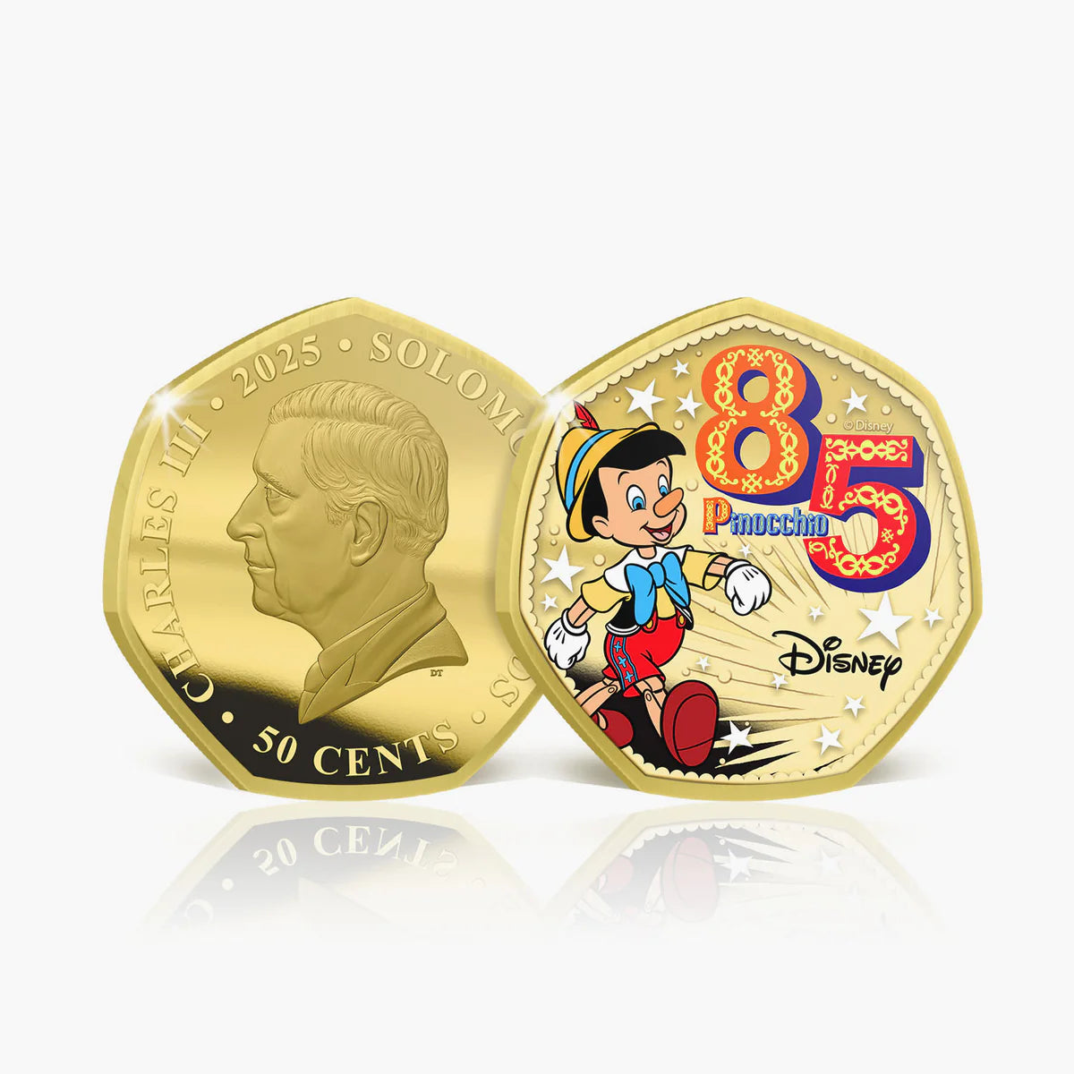 Pinocchio 85th Anniversary 2025 Gold Plated Box Set Edition