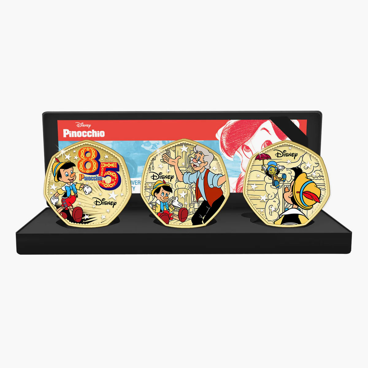 Pinocchio 85th Anniversary 2025 Gold Plated Box Set Edition