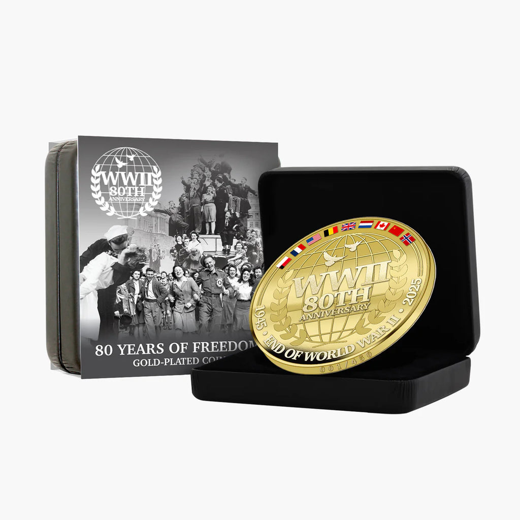 80 Years of Freedom Gold plated Luxe Super Size Edition