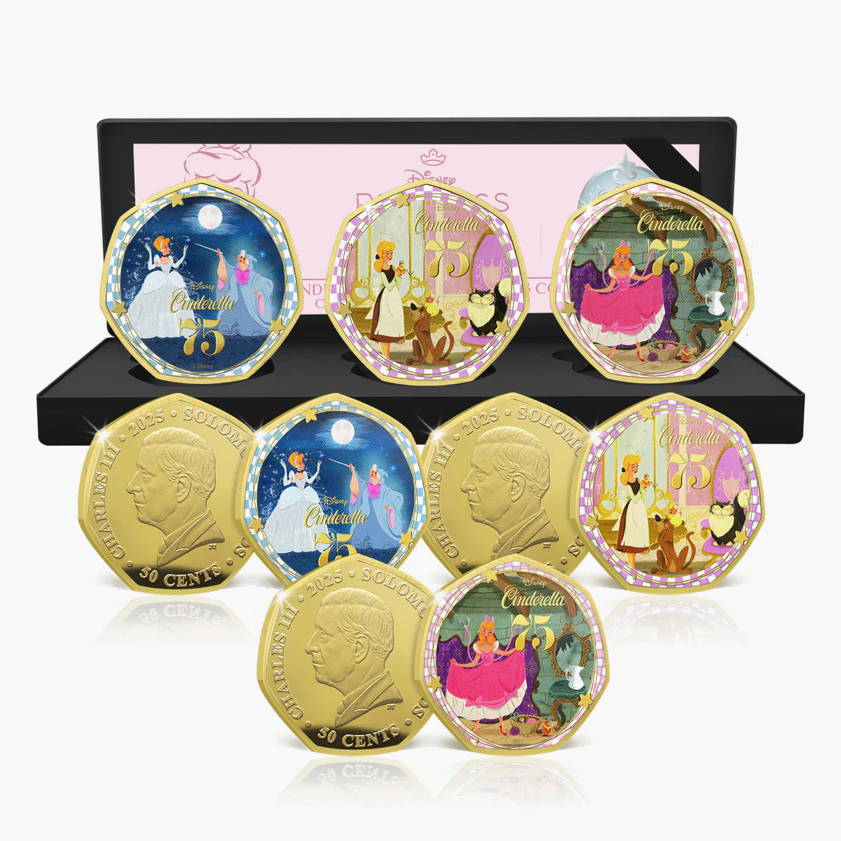 Cinderella 75th Anniversary 2025 Gold Plated Box Set Edition