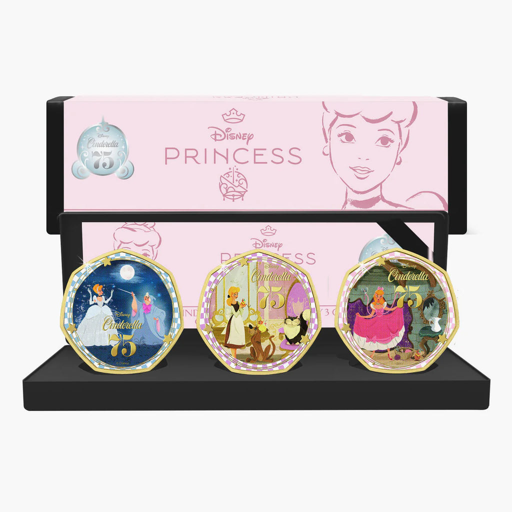Cinderella 75th Anniversary 2025 Gold Plated Box Set Edition