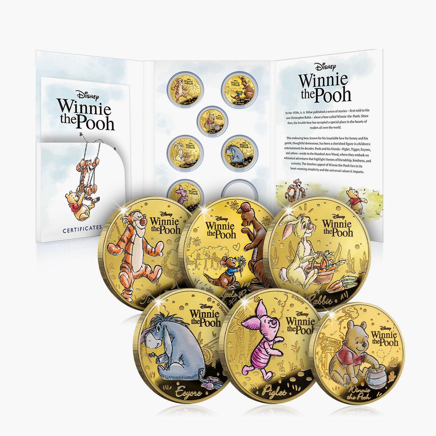 Adventures in the 100 Acre Wood Winnie the Pooh Complete 2025 Coin Collection