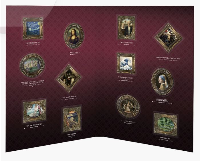 The World’s Most Famous Paintings – Full Collector’s Pack