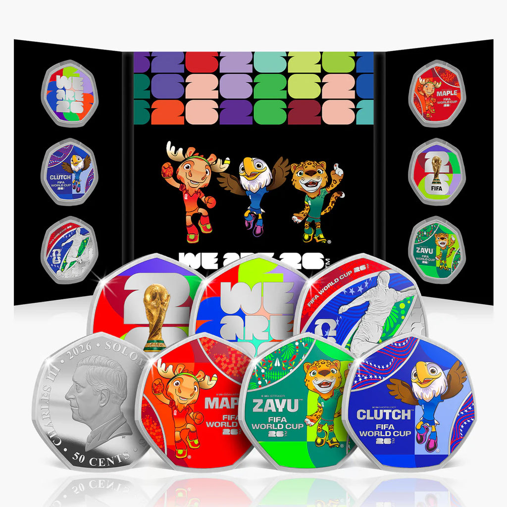 The Official FIFA World Cup 2026 BU Coin Set