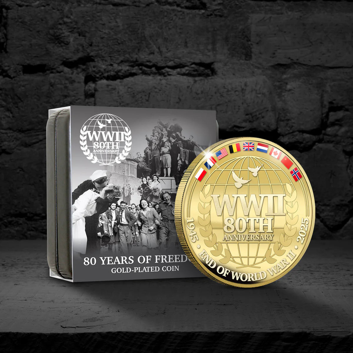 80 Years of Freedom Gold plated Luxe Super Size Edition