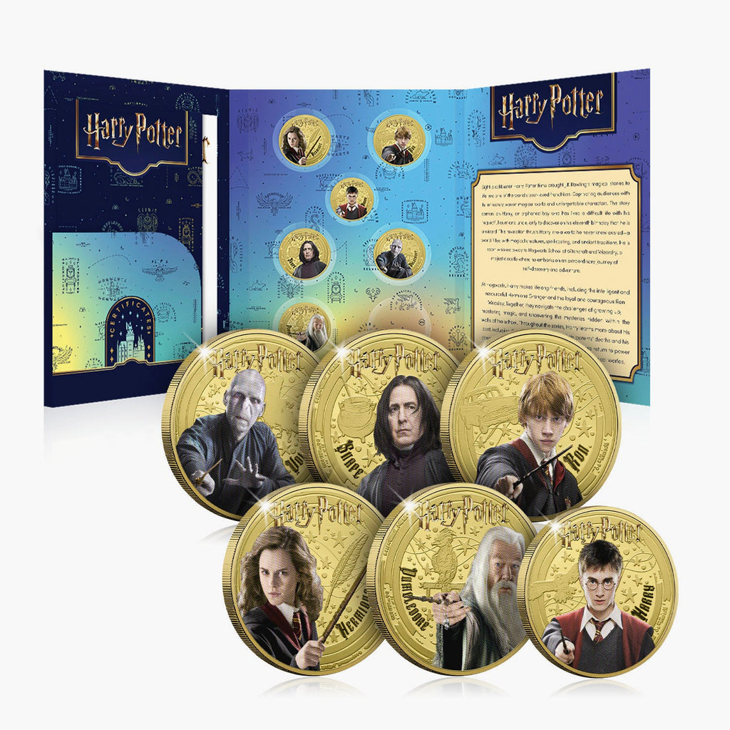 La magie de Poudlard Harry Potter Collection complète de pièces 
