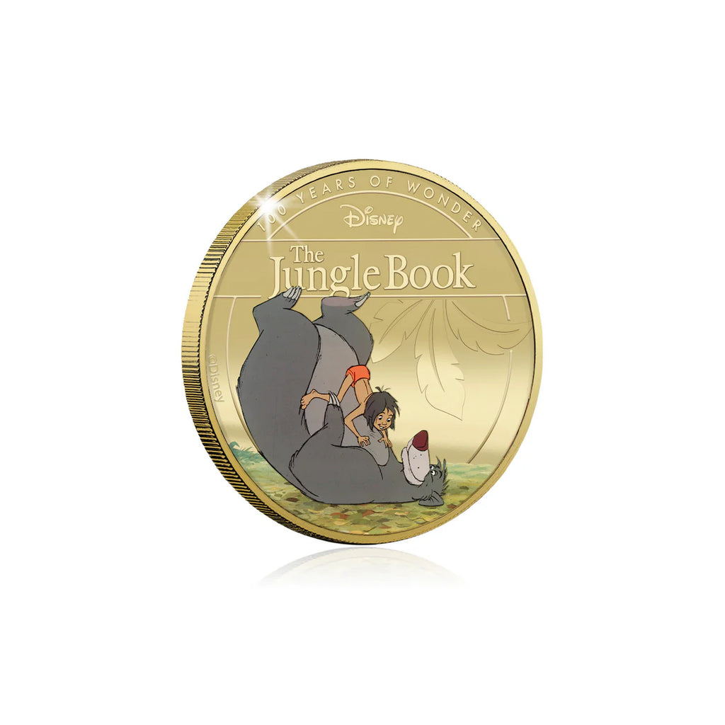 Jungle book gold plated 44mm