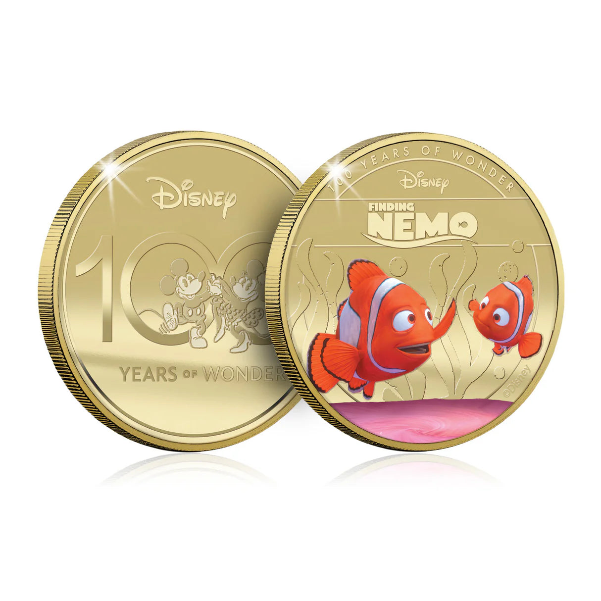 Nemo gold plated 44mm