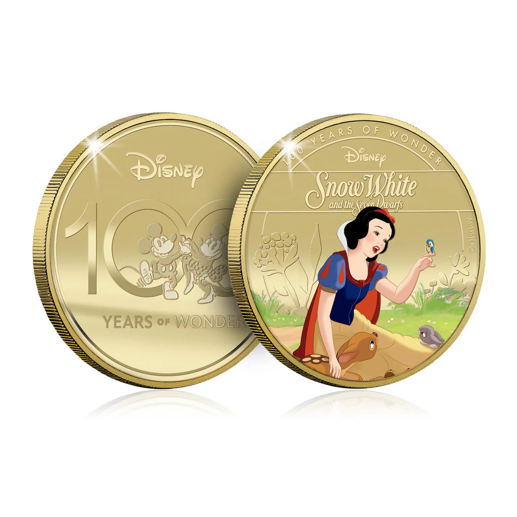 Snow white gold plated 44mm