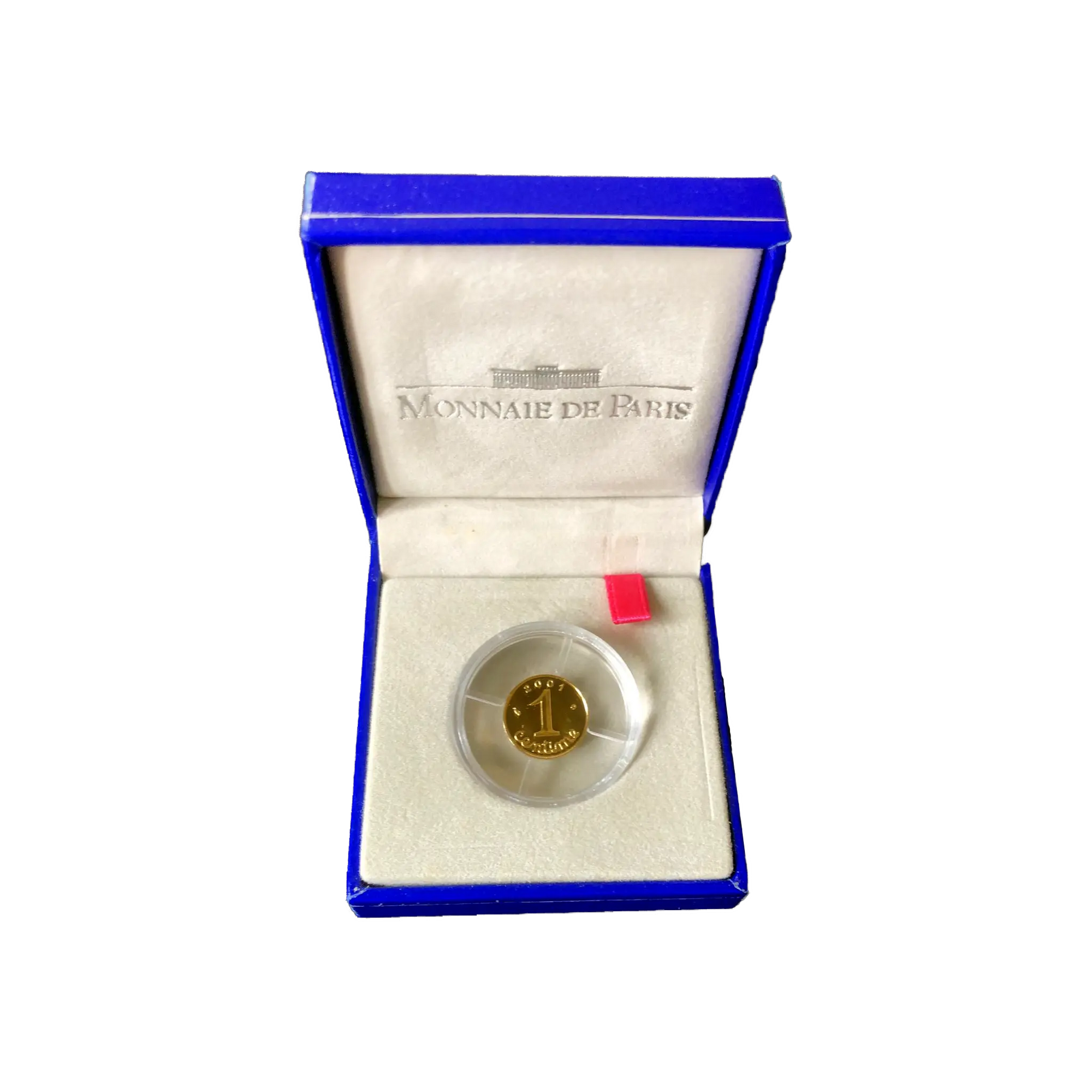 1 Centime Épi Gold  2001 — Monnaie de Paris