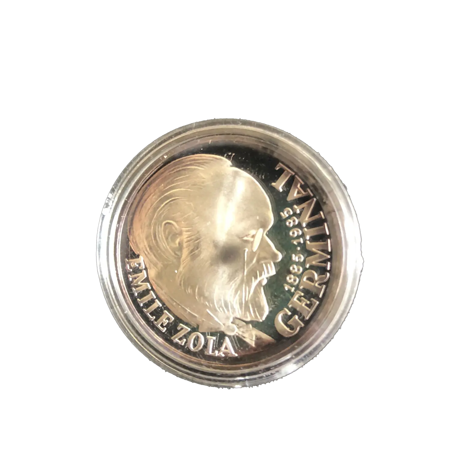 Émile Zola — 100 Francs Argent 1985