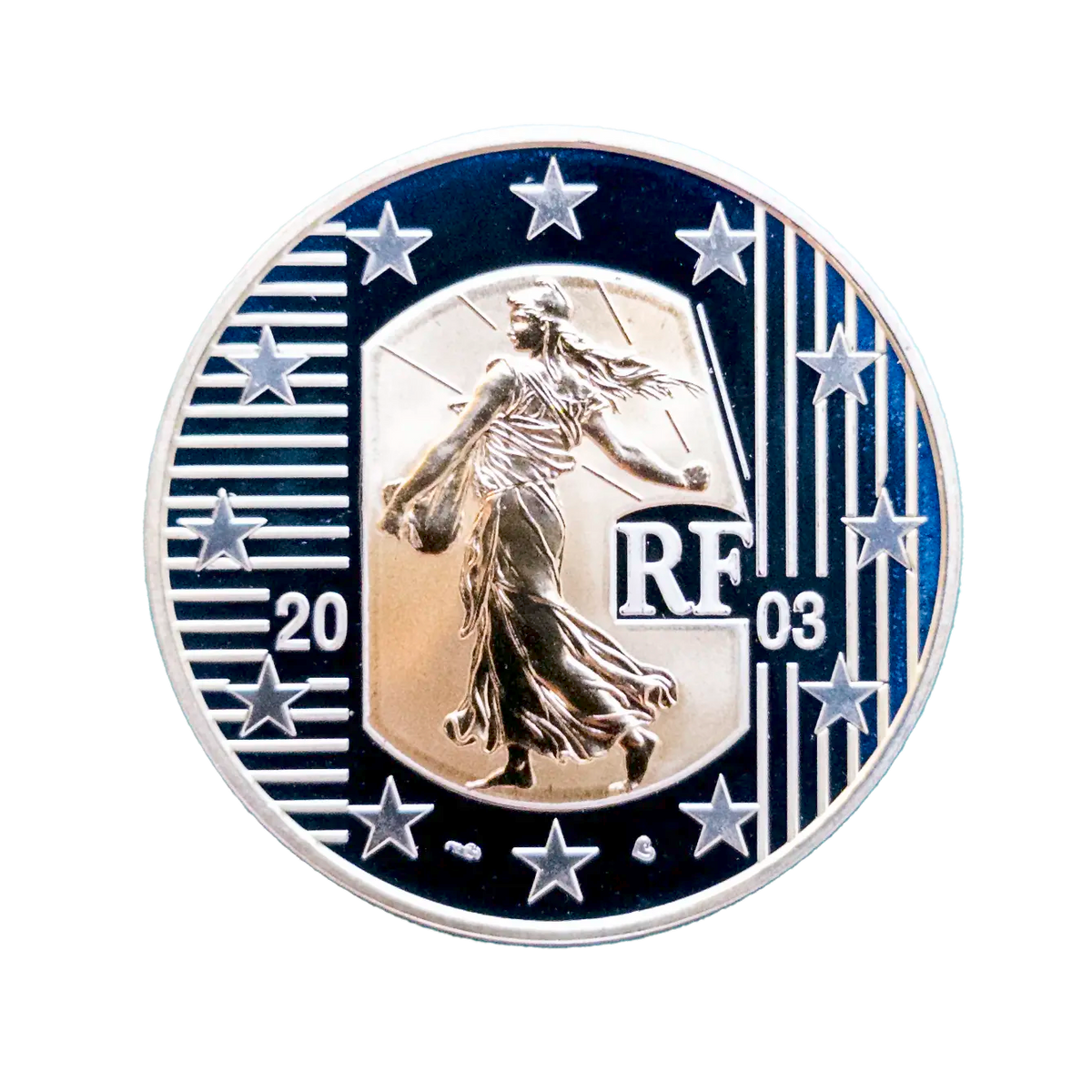 La Semeuse — 5 Euro Bi-color 2002