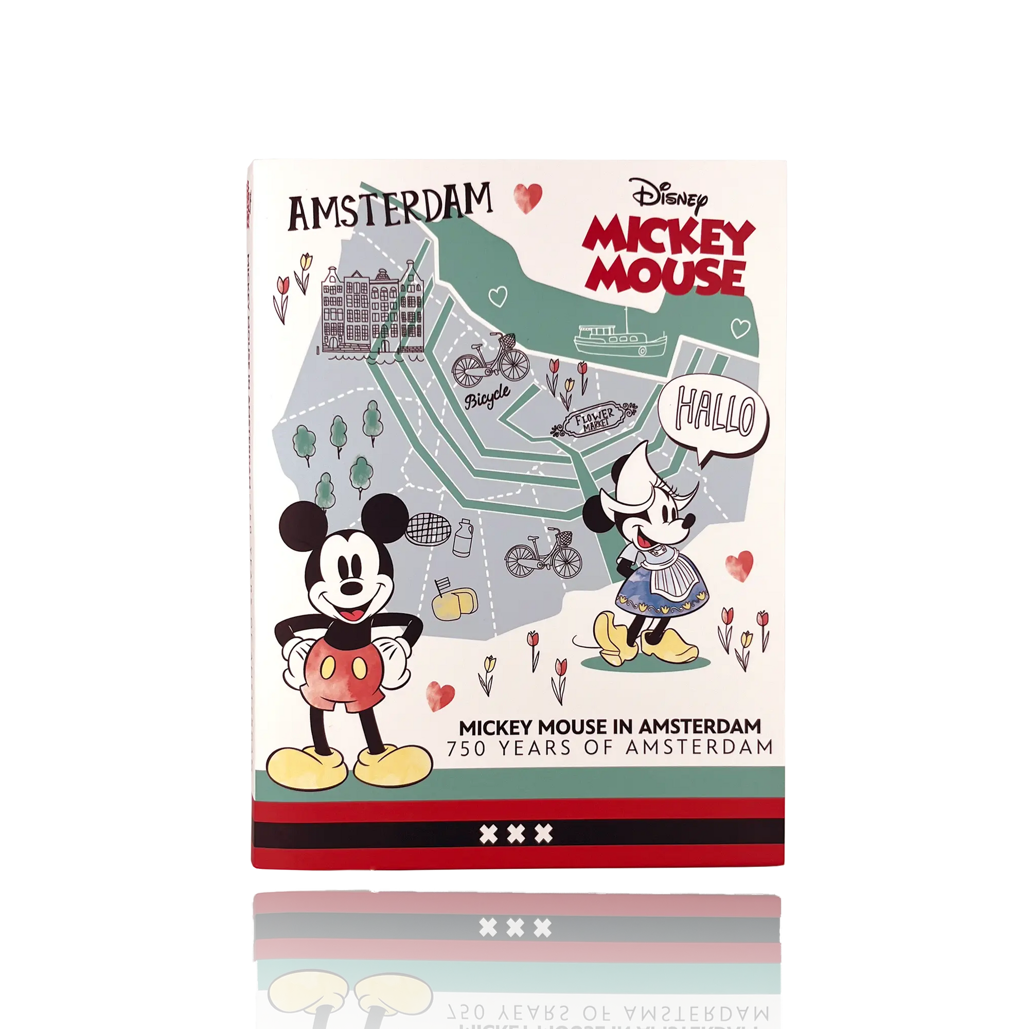 750 Years of Amsterdam – Mickey Mouse – Exclusive Gold plated Coin Set