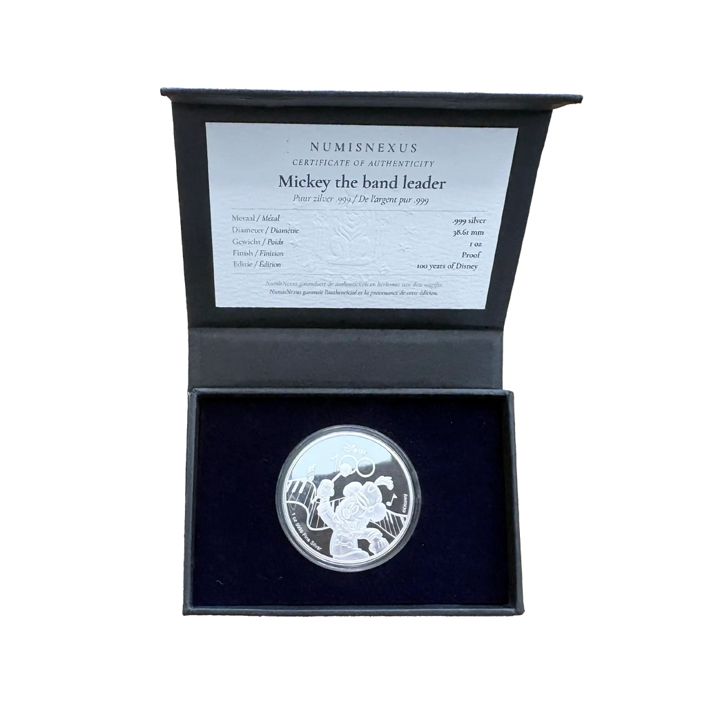 Mickey 1 ounce pure silver