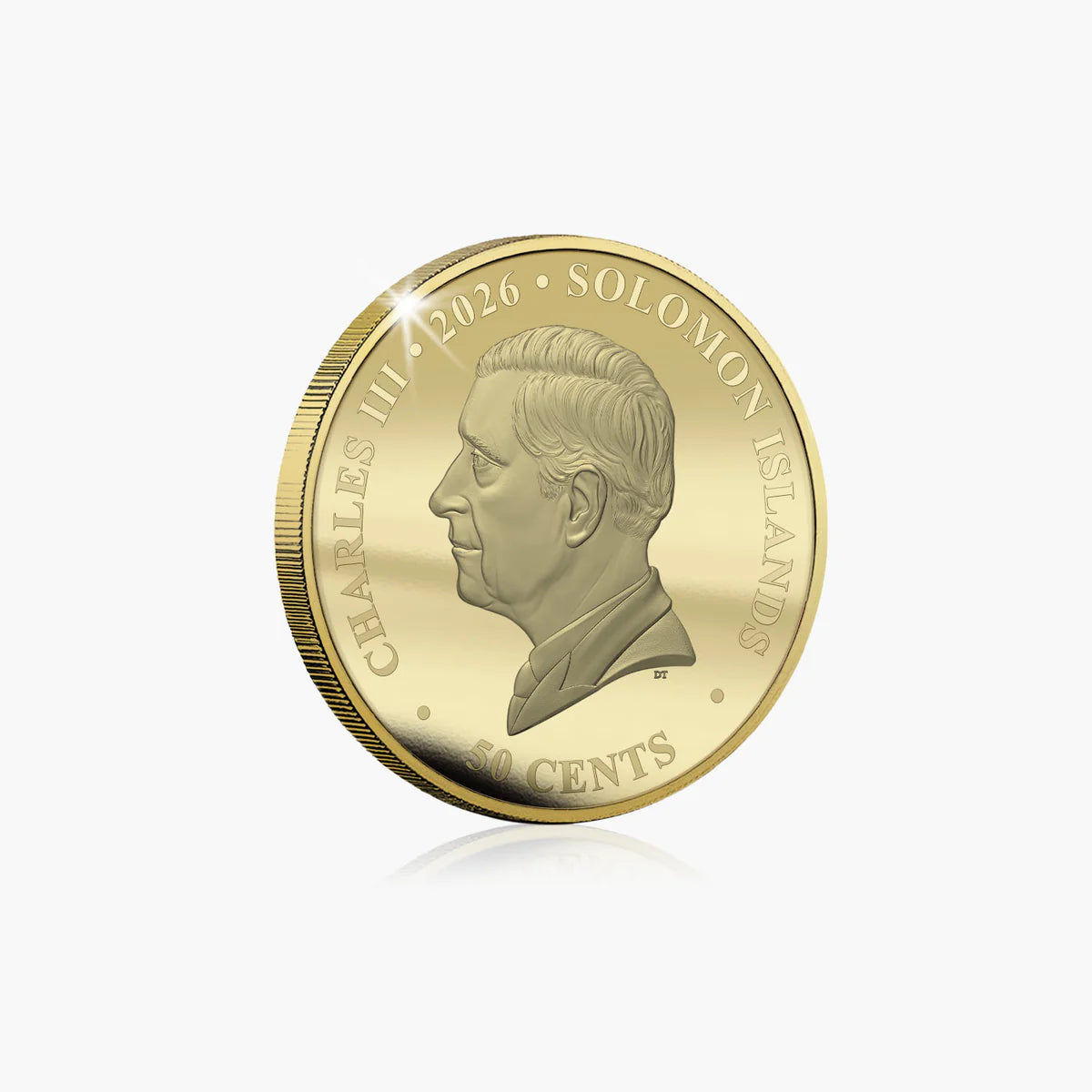 250 Years of American Independence 50mm Gold-Plated Coin Luxe Edition