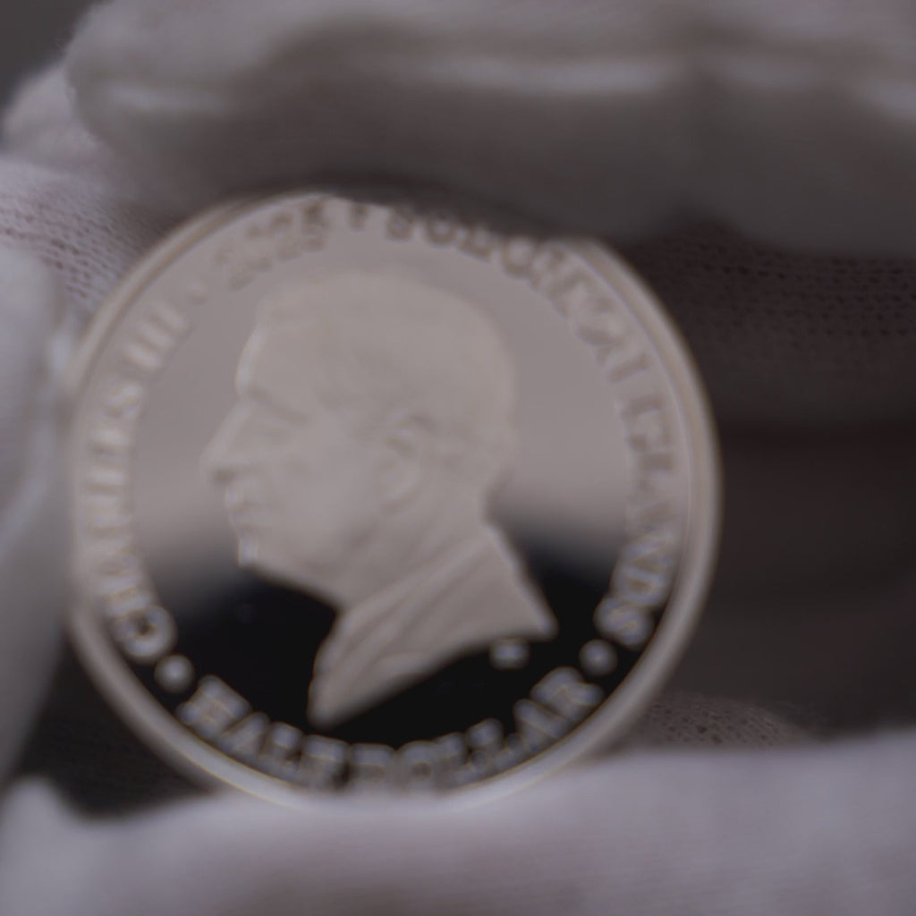 A Galaxy of Adventures Star Wars 2025 Silver Plated Coin