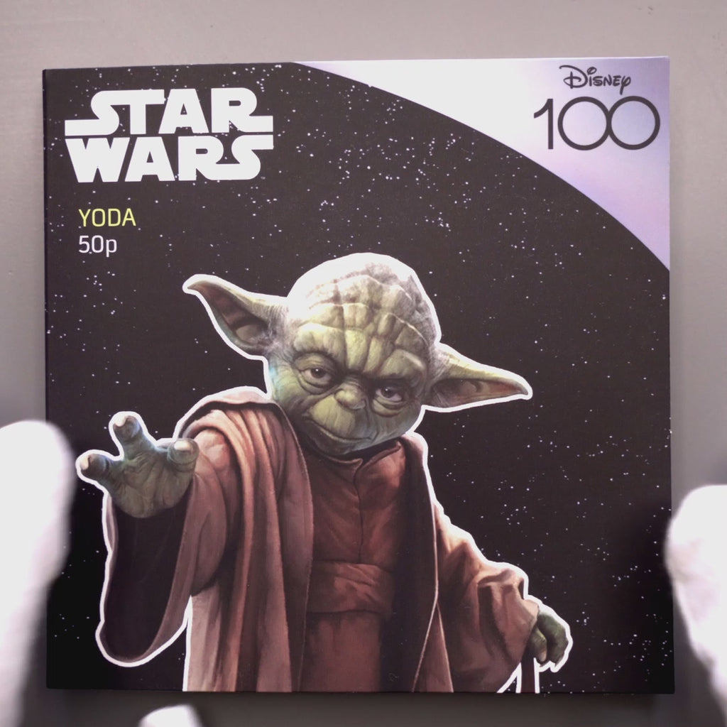 Star Wars Yoda  2 Colour Coin 50 pence