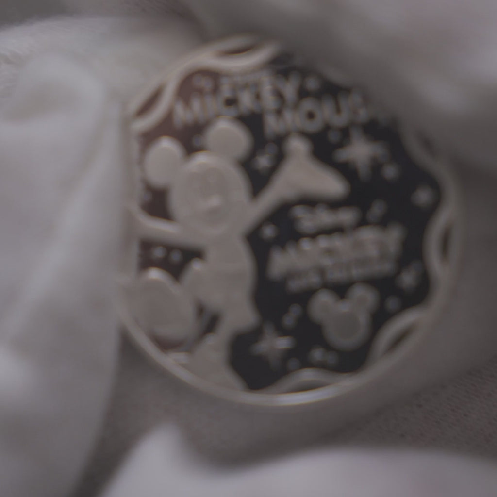 Mickey Mouse and Friends Forever Official 2025 Disney Silver Plated Coin