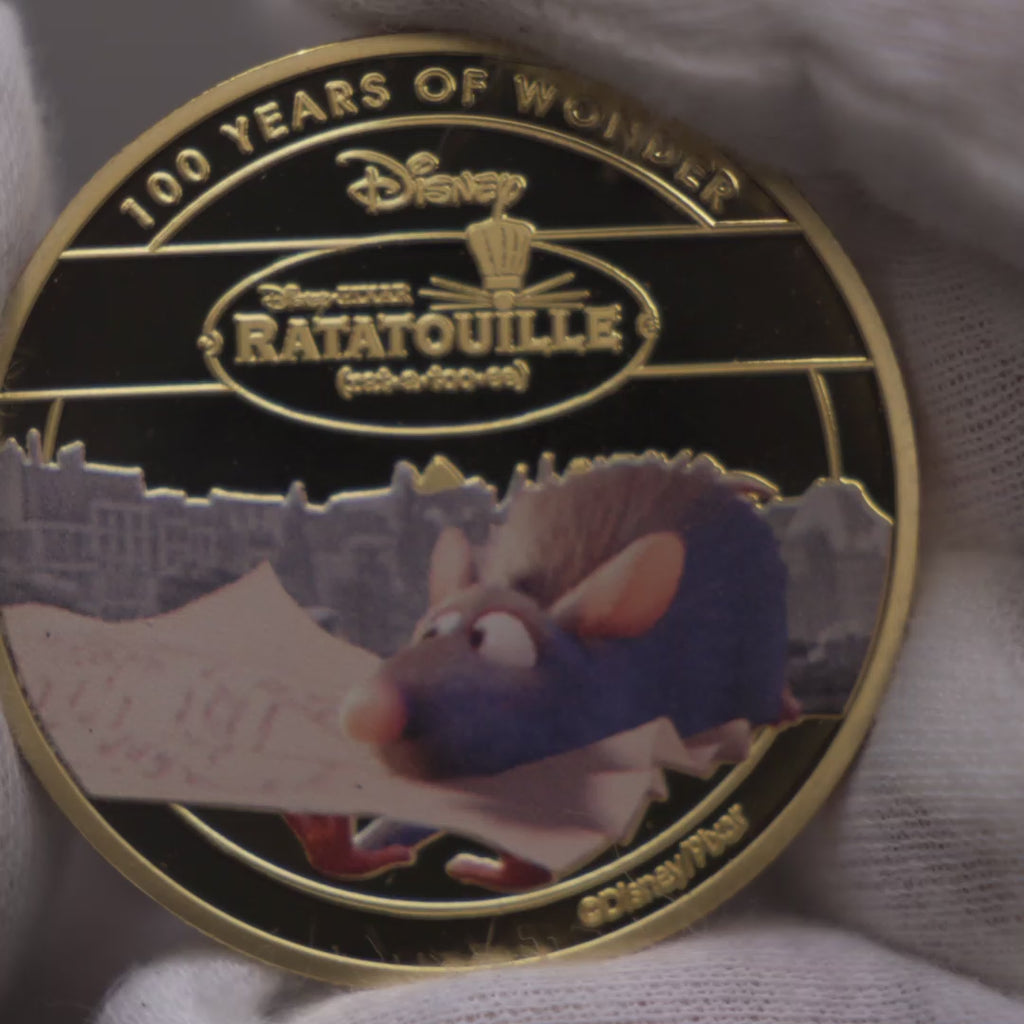 Ratatouille gold plated 44mm