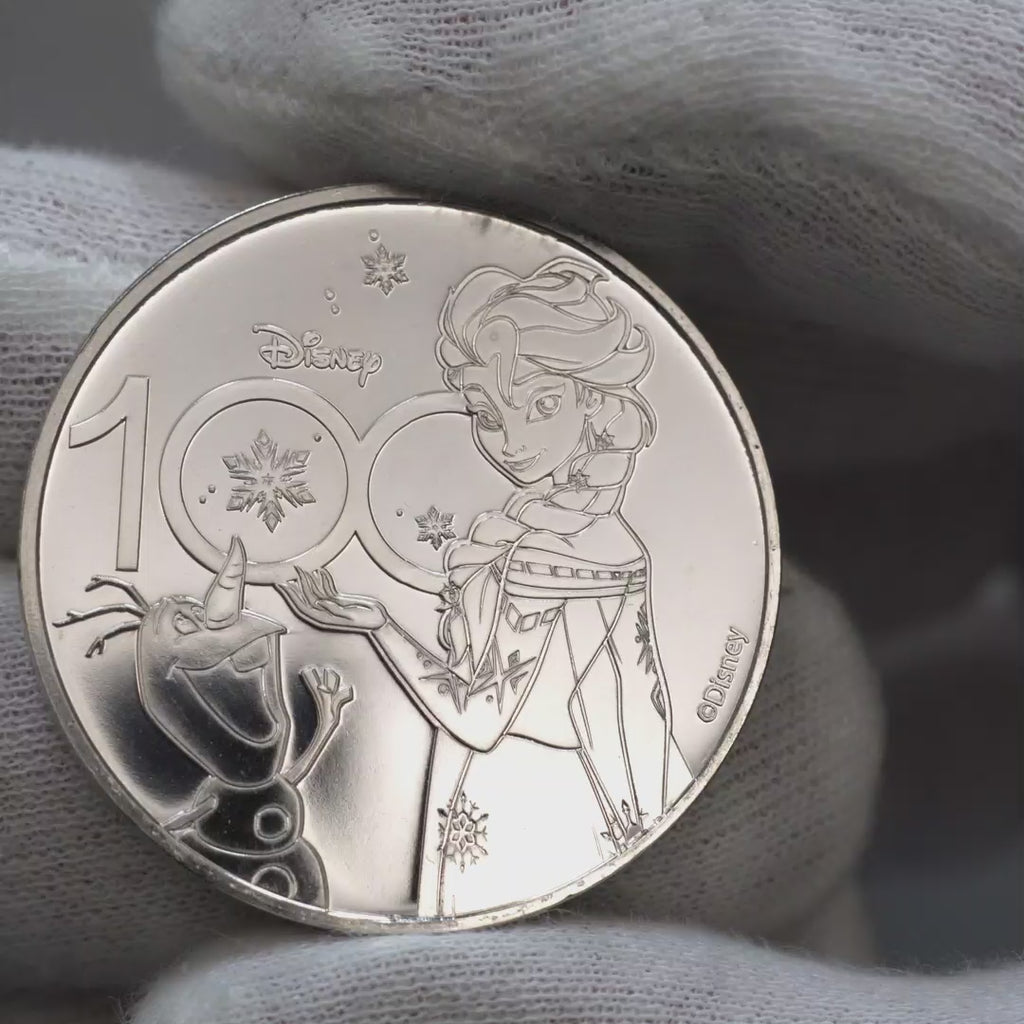 Disney 100th Anniversary Annual 6 Coin Set 2023 Brilliant Uncirculated 50p £2 £5