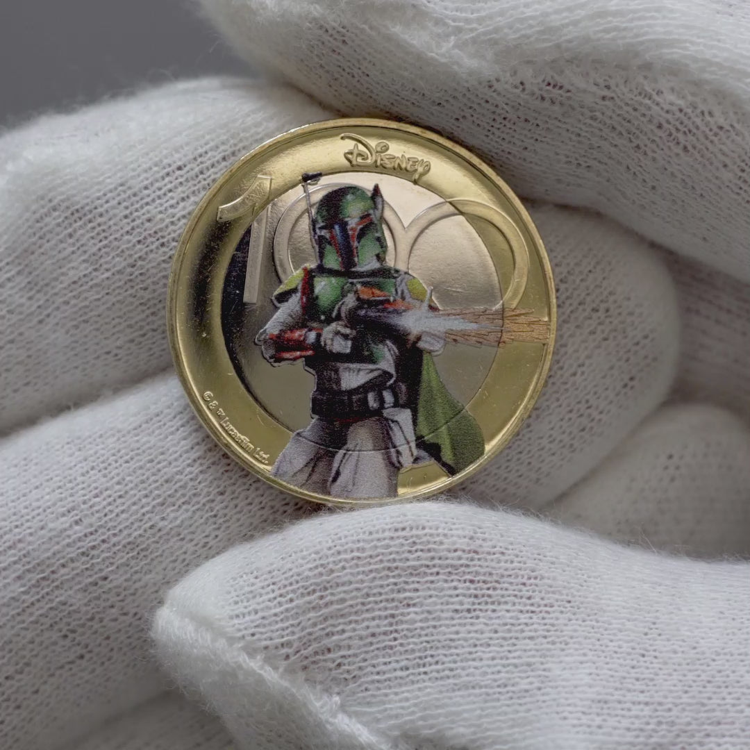 Star Wars Boba Fett  Coin