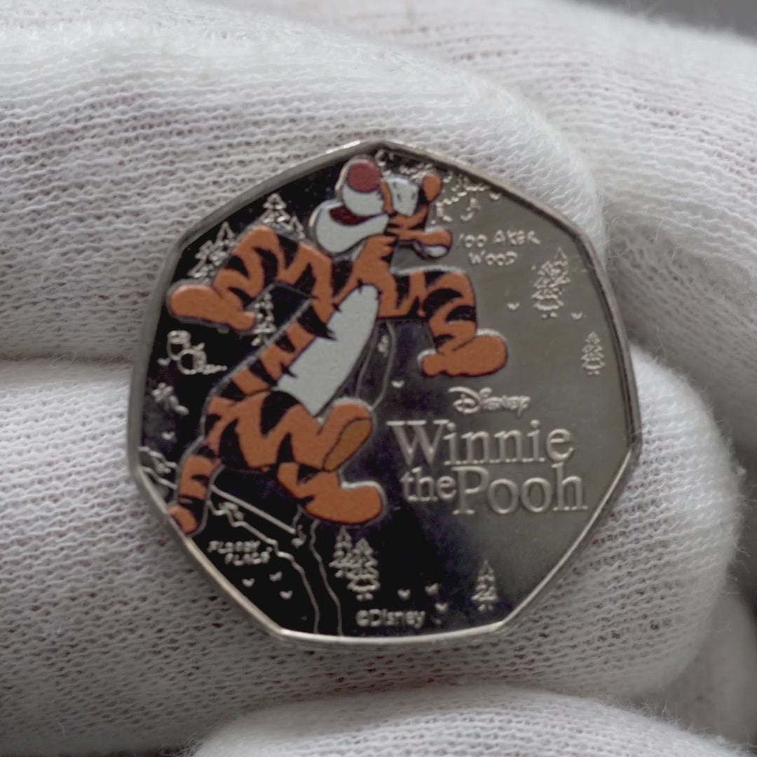 Winnie the pooh Tigger 50p
