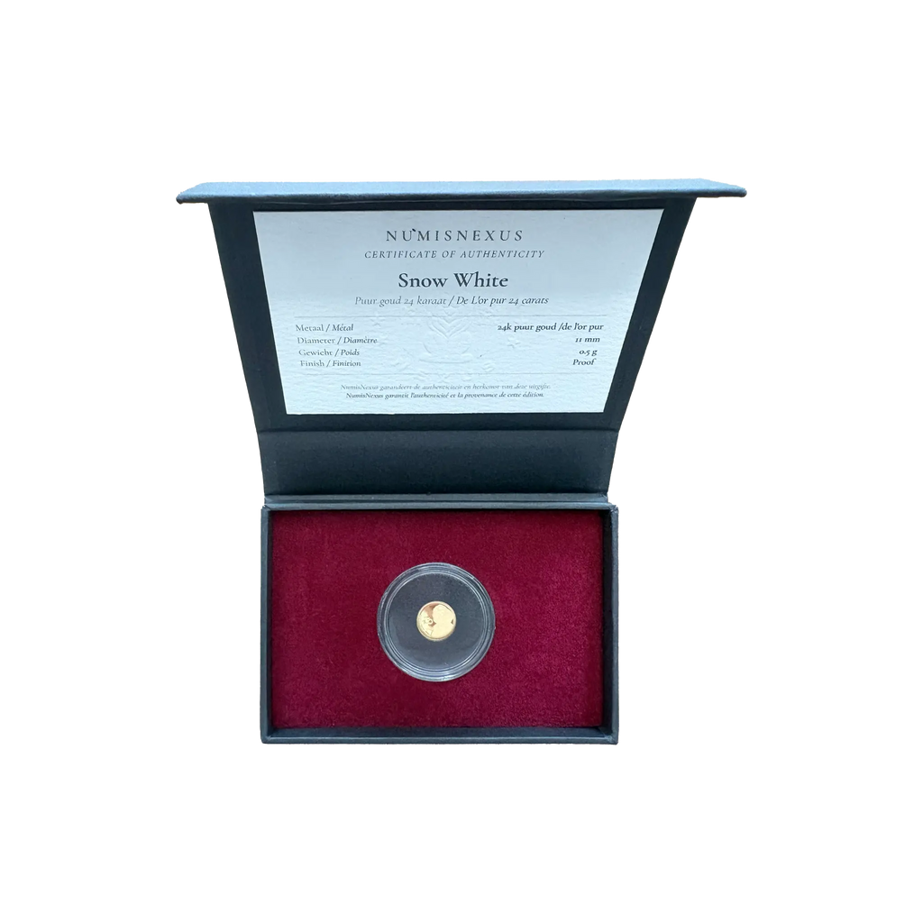 Solid Gold Coin – Snow White – Disney 100th Anniversary