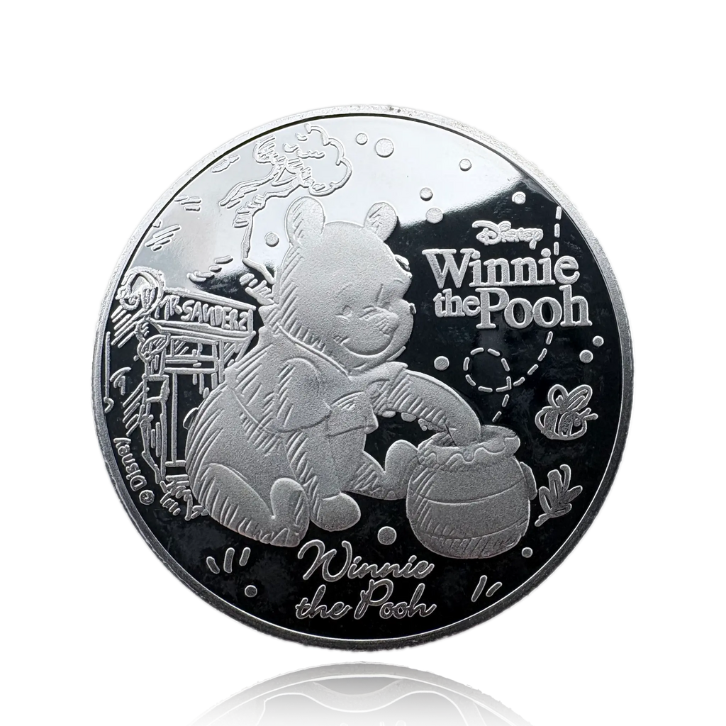 Winnie l'Ourson en argent pur